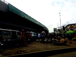 Photos: Heavy police presence at National Stadium, Surulere, no Endsars protester