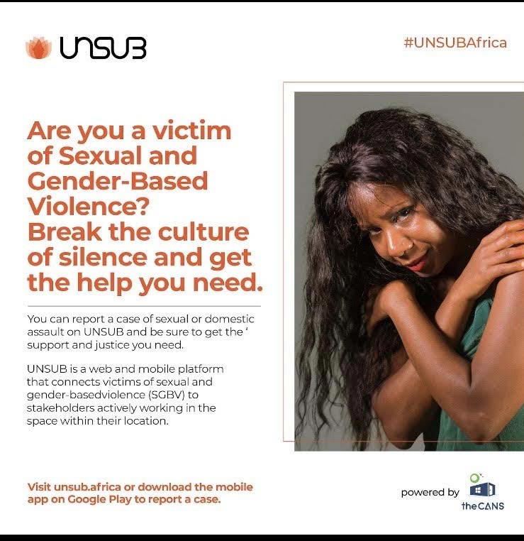 UNSUB campaigns against gender based violence