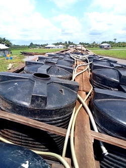 Photos: Eight illegal oil bunkers arrested in Ondo