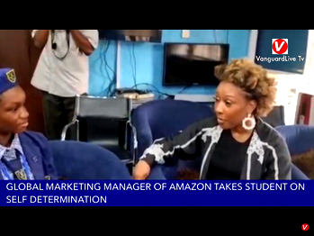 VIDEO: Global Marketing Manager of Amazon takes student on self determination