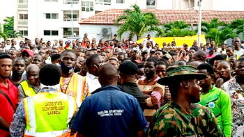 The Lagos building collapse [Photos]