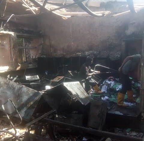 Kano LG Chair to Rebuild 44 Shops Destroyed by inferno at Kurmi Market