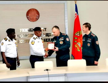 CG Fire Service visits International Rescue Training Centre in Belarus