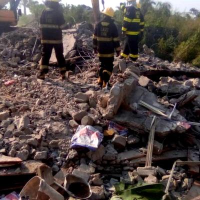 4 construction workers dead, 5 rescued as building collapses in Lagos
