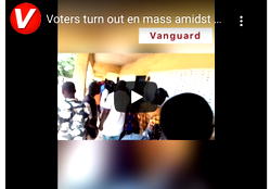 Voters turn out en mass amidst palpable fear at Polling unit 17 ward 13 Isuofia, Aguata Anambra state