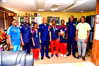 CG Liman lauds Federal Fire Service athletes