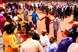 Dunamis at 25: Pastor Enenche leads Govs Ortom, Udom, Okowa, others in prayer for Nigeria