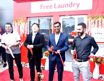 LG electronics drives healthy living, launches free wash centre in Oyo