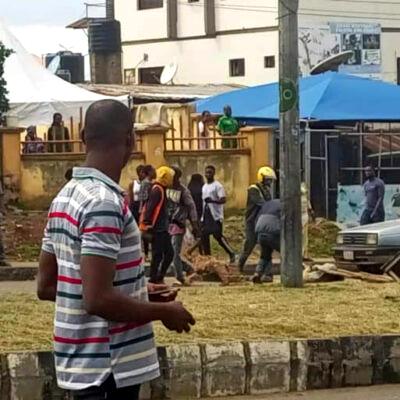 Okada riders attack Ondo police station over killing of colleague