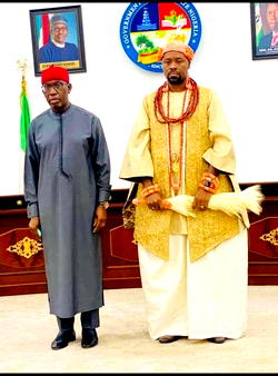 Boss of E&E Real Estate Solutions, Amorighoye hails Olu of Warri’s royal trip to governor Okowa, others