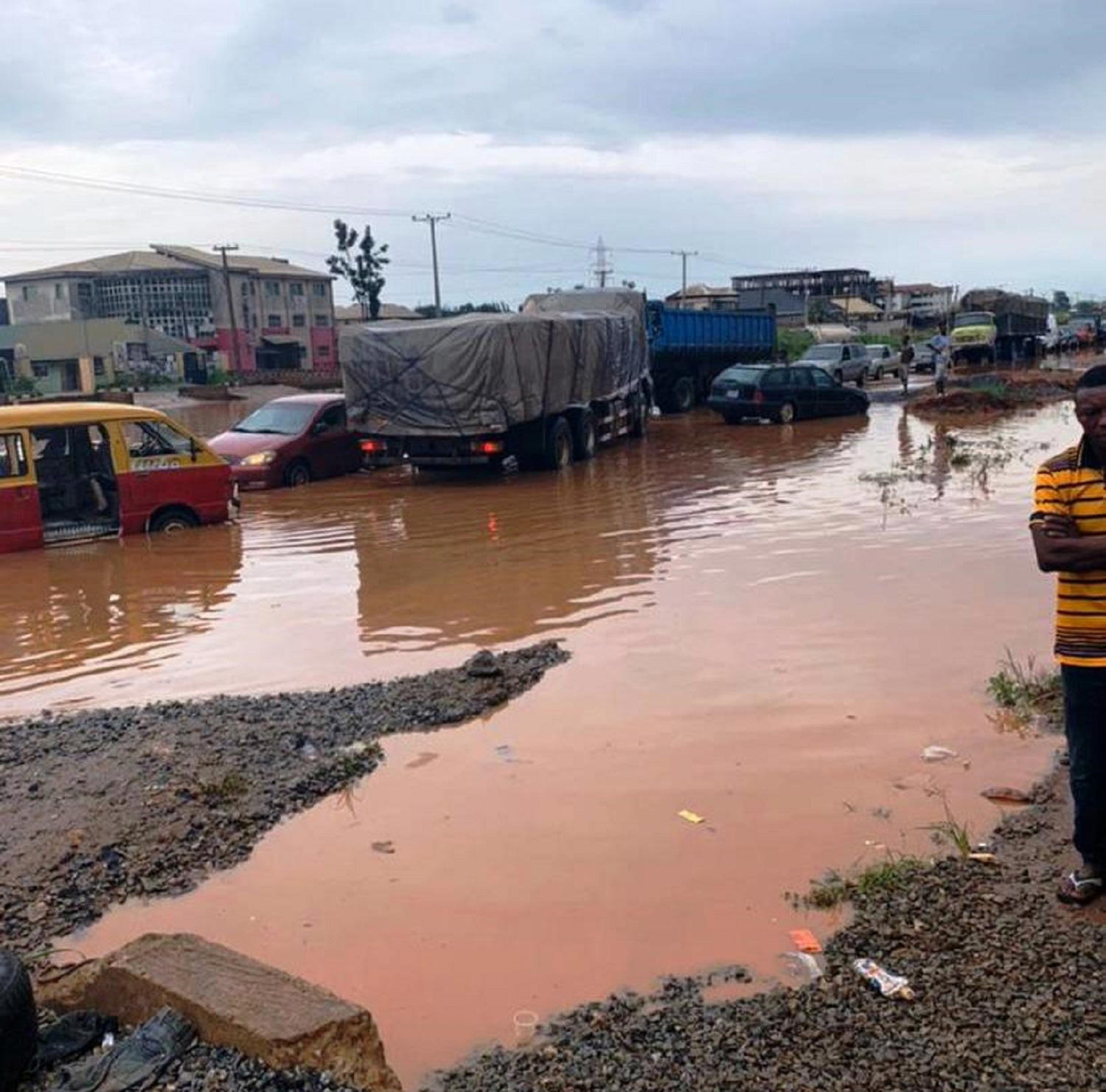 Residents protest dilapidated Benin-Warri Highway