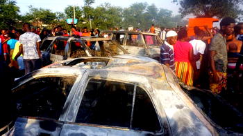 100 die in Sierra Leone’s fuel tanker explosion