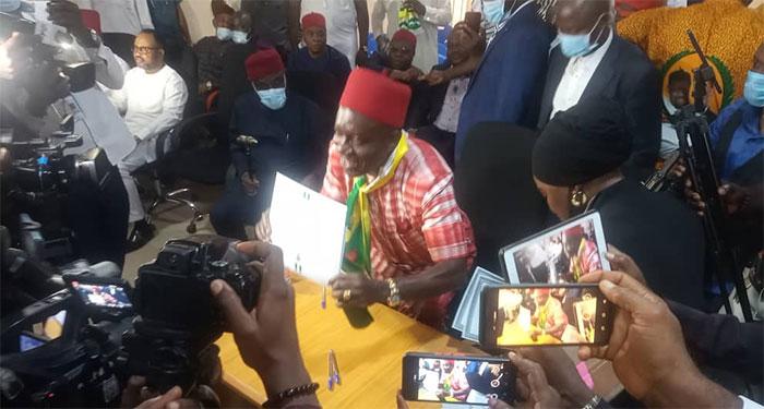 BREAKING: INEC presents Certificate of Return to Soludo, Anambra governor-elect