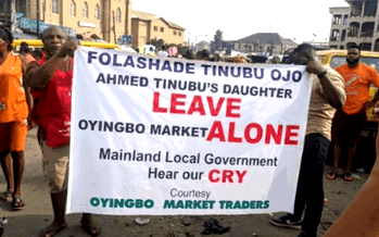 Gridlock in Lagos as Oyingbo traders protest closure of shops, alleged extortion