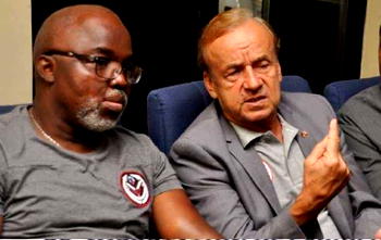 NFF: We have not sacked Gernot Rohr
