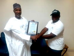 Haruna Zago honoured as Africa Peace Envoy