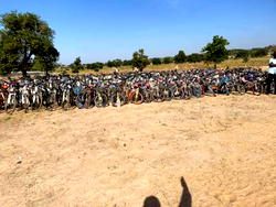 Zulum distributes 6,000 bicycles for students after schools commissioning in Southern Borno
