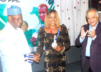 Binatone fetes 2021 Olympics medalists in Lagos