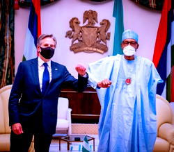 Endsars: We’re waiting for states, Buhari tells Blinken