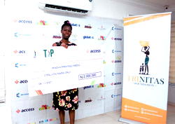 Entrepreneurship: Trinitas Foundation presents N2m to beneficiary