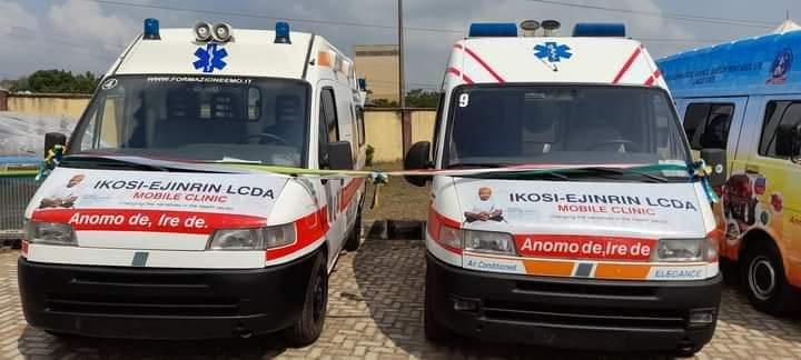 Ikosi-Ejinrin LCDA marks 100 Days with ambulances, school buses, others picture
