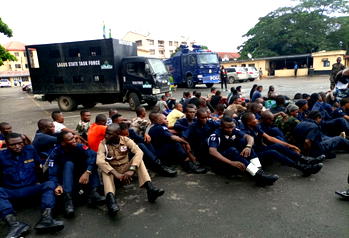Police uncover illegal military training camp in Lagos