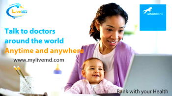 LiveMD Announces Collaboration with Union Bank to Provide Affordable Telehealth Services