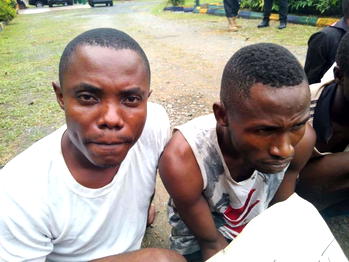 We dismantle car in less than an hour – Suspect