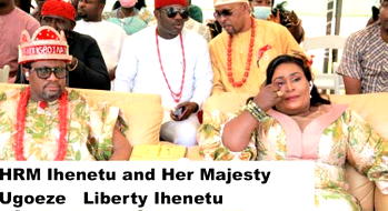 Eze Ndigbo Ghana, HRM Ihenetu, Igbo Elders, Majesty Ugoze Ihenetu adds colour to Eze Udo Adoteima New Yam festival
