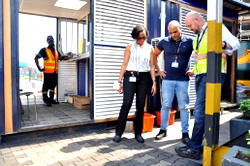 APMT protects port environment, recycles used tyres for pavement blocks