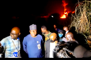 NNPC says Lagos pipeline explosion will not disrupt supply of petroleum products
