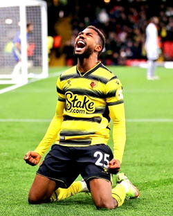 Emmanuel Dennis denies reports saying he won’t play for Super Eagles at 2022 African Cup of Nations tournament