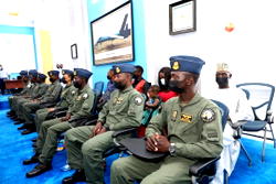 NAF Wing’s 16 New Pilots; charges them to be relentless in pursuit of security objectives