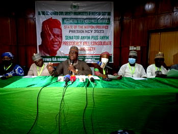 2023: Northern youths declare support for Anyim; say ACF, NEF are like armies without combatants