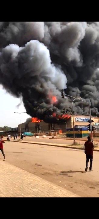 No looting at fire incident at Next Supermarket – FEMA