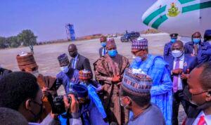 Buhari Borno Security situation has improved in Borno under Buhari ― Shehu of Borno