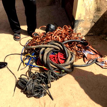NSCDC nabs water cable vandals in Taraba
