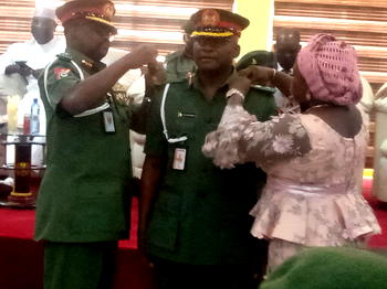 History as Army decorates Bayelsa’s Gagariga brothers as Major Generals from same family, same Artillery Corps