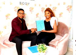 Skincare brand, Beautiful Body NG. unveils Berbiedoll as brand ambassador
