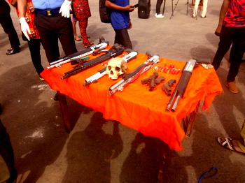 Imo Police recovers human skull from suspected oil dealers
