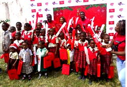 Itel donates mobile libraries, education materials, other items to over 17 schools in Delta