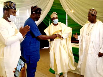 NYSC DG, Shuaibu conferred with Man of the Year Award for 2021