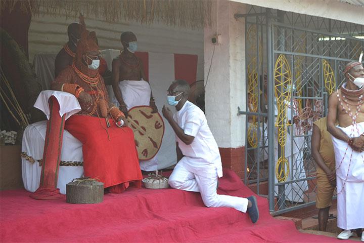 Igue, the annual royal festival of the Oba of Benin. PHOTOS: Barnabas Uzosike.