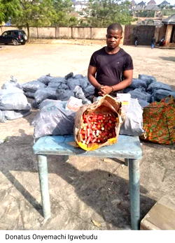 NDLEA intercepts 64,000 pump action cartridges, 34 children from traffickers
