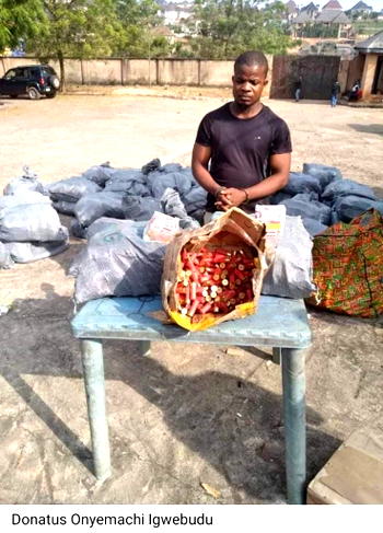 NDLEA intercepts 64,000 pump action cartridges, 34 children from traffickers