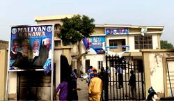 BREAKING: Sen Barau Jibrin gubernatorial campaign office burnt in Kano