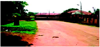 Barrier across road, quarry site tears Edo community apart