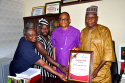 Another history made as DCP Asamber, SAN receives Benue Journalists’ Pacesetter Award