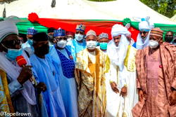 Osinbajo, Lawan, Mustapha, others grace installation of Buhari’s son as Talban of Daura, district head