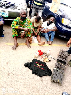 Police uncover illegal security outfit where people are killed, buried in Lagos [PHOTOS]